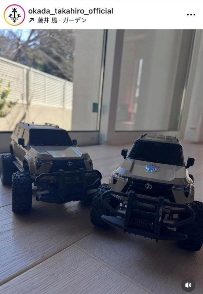 Ｔ-岡田氏インスタグラム（ｏｋａｄａ＿ｔａｋａｈｉｒｏ＿ｏｆｆｉｃｉａｌ）より