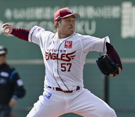 　４回途中無失点だった滝中