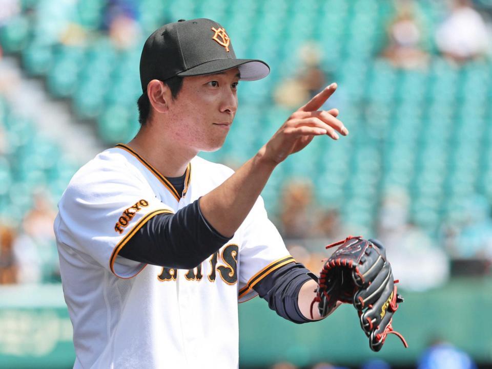 　サムスンとの練習試合に先発し、初回を無失点に抑えた戸郷