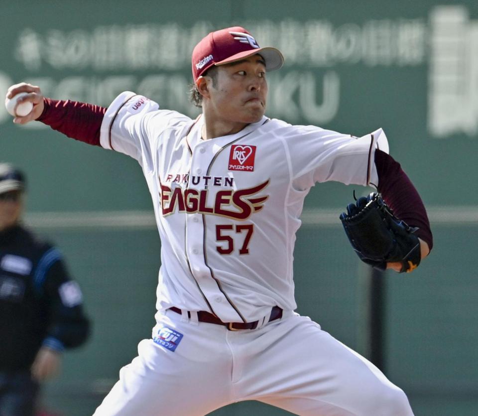 　４回途中無失点だった滝中