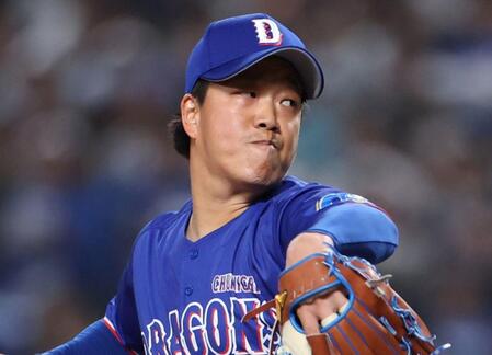 中日・柳　２年ぶり開幕投手「しっかり役目を果たしたい」