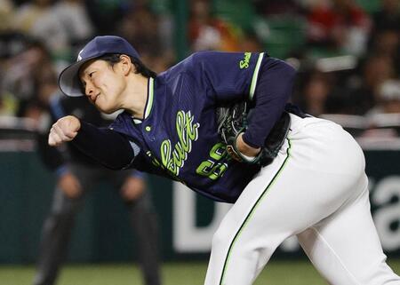 　ソフトバンク戦に先発した下川