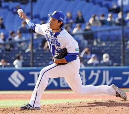 　６回から登板し５四死球と乱調だったＤｅＮＡ・藤浪＝横浜