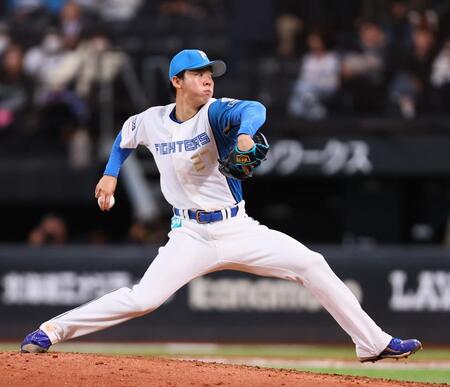 ８回から登板した大川（撮影・中島達哉）