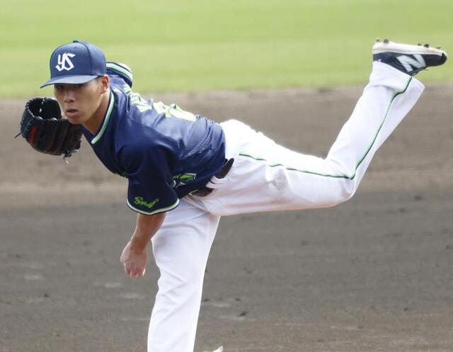 　ヤクルト先発の山野