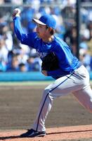 楽天戦に先発し、４回無失点だった石田裕