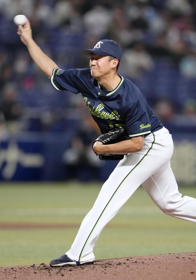 　４回無安打無失点と好投した奥川