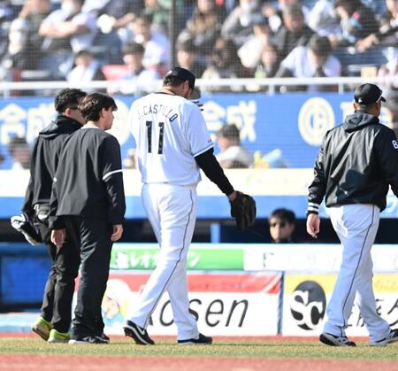 治療のため降板したカスティーヨ＝１１日