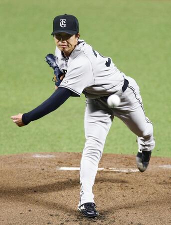 　ソフトバンク戦に先発した山城