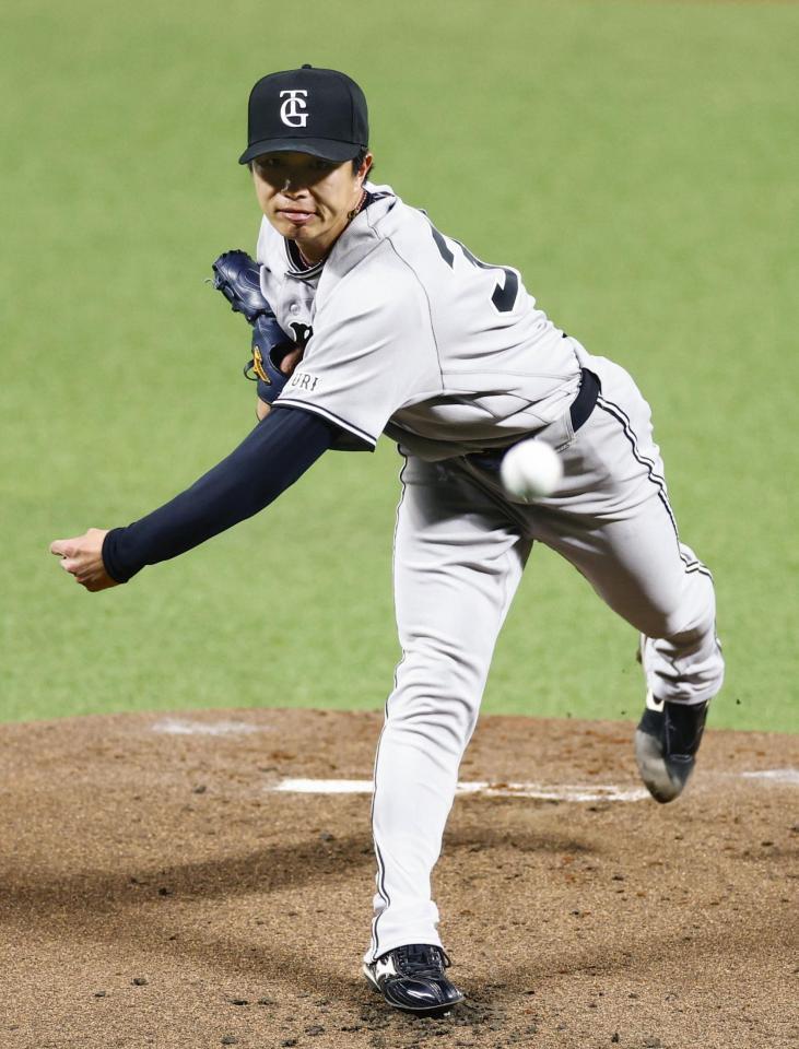 　ソフトバンク戦に先発した山城