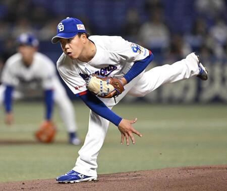 ５回９安打９失点だった中日・柳