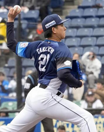 ４回無失点だった西武先発の武内