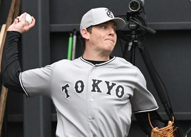 巨人・ハワード 長野久義氏の引退試合に先発「特別な試合に」中継ぎ