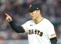 ５回無失点の則本（撮影・金田祐二）