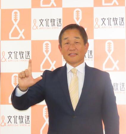 文化放送ライオンズナイターの解説を務める辻発彦元西武監督