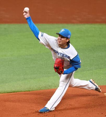 １回、力投する金村（撮影・中島達哉）