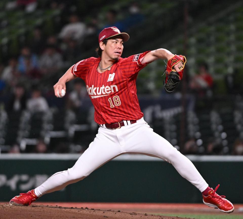 先発し力投する前田健