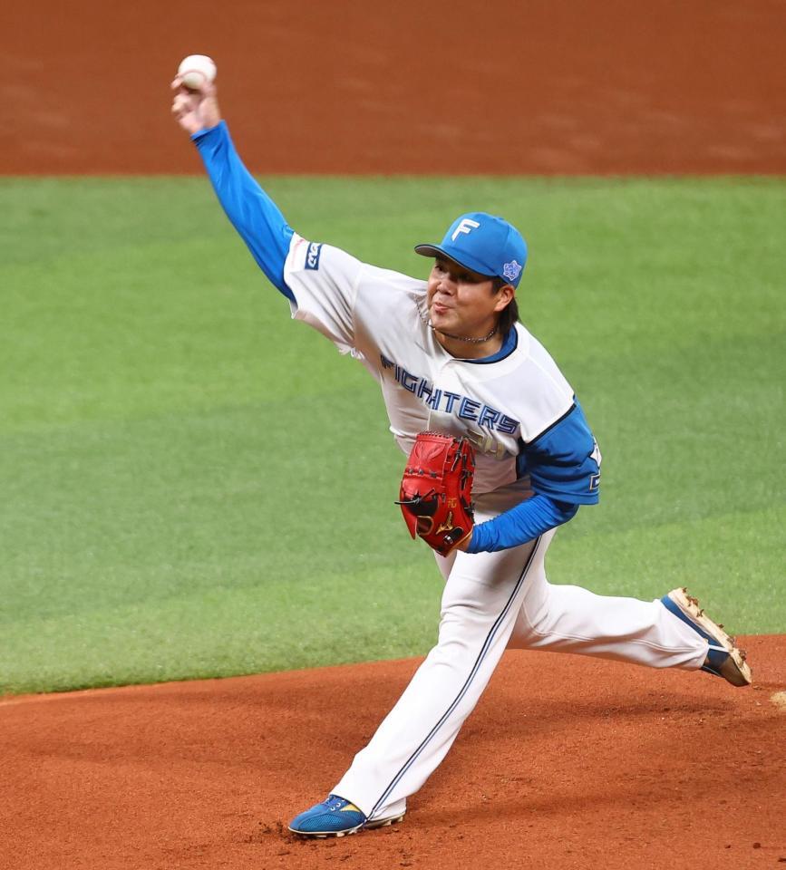 １回、力投する金村（撮影・中島達哉）