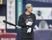 チームに合流し、練習に汗を流す若月