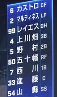 ６回から大幅な守備位置が変更された（撮影・中島達哉）