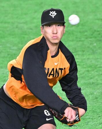 チームに合流し試合前練習に参加した大勢