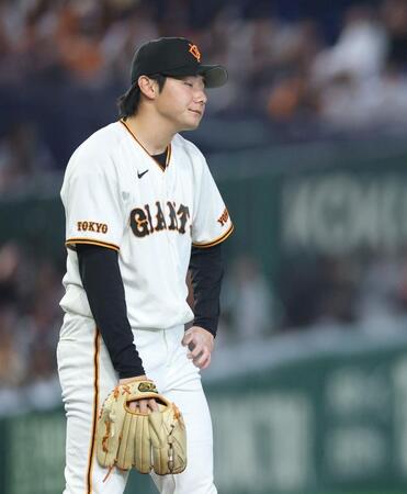 ２回、浅村に先制本塁打を許した竹丸（撮影・石井剣太郎）