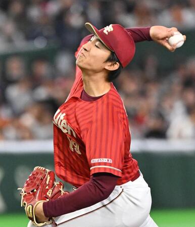 巨人とのオープン戦に先発した荘司