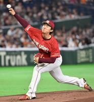 巨人とのオープン戦に先発した荘司