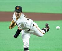 先発し力投する竹丸（撮影・石井剣太郎）