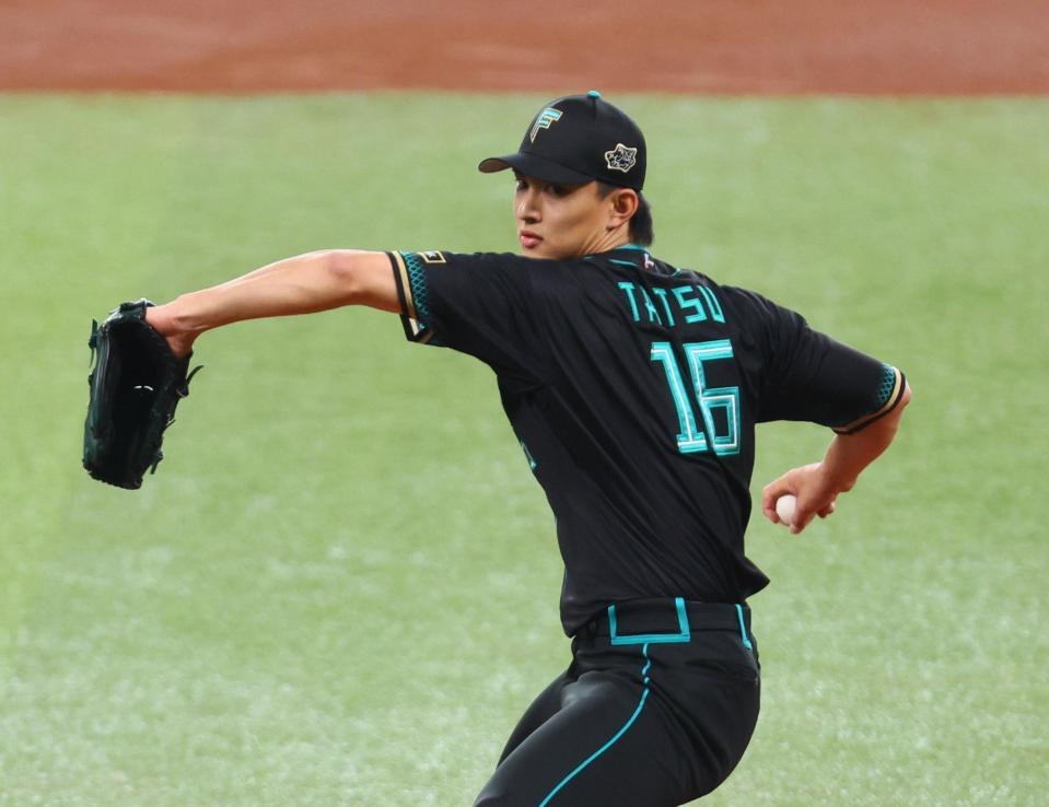 １回、力投する達（撮影・中島達哉）