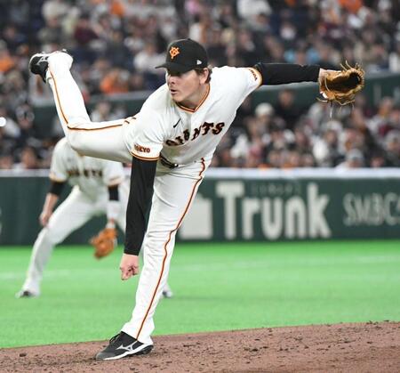 ５回３安打無失点の好投を見せたハワード（撮影・佐藤厚）