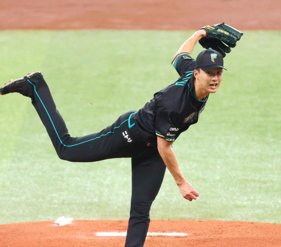 １回、力投する達（撮影・中島達哉）