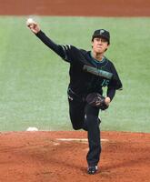 ５回から登板した日本ハム・北山亘基＝エスコンフィールド北海道（撮影・中島達哉）