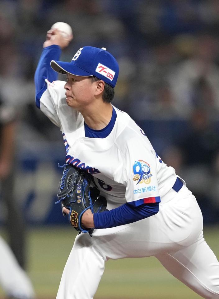 　５回無失点と好投した桜井