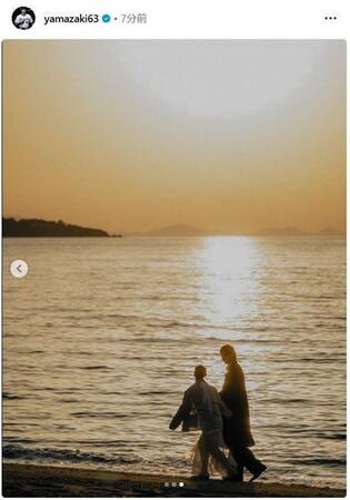 　山崎颯一郎のインスタグラム（ｙａｍａｚａｋｉ６３）より