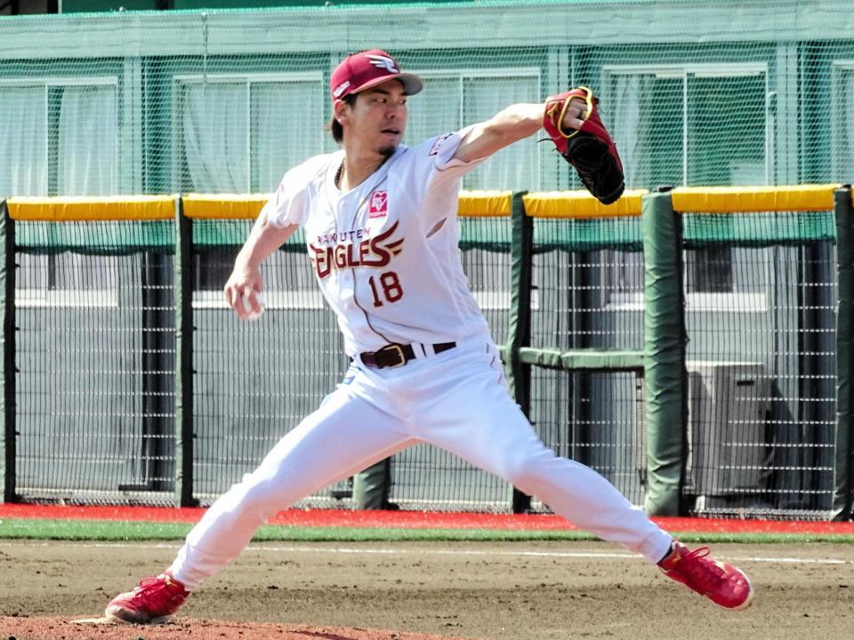 ファーム・リーグ日本ハム戦に登板し三回途中６失点だった前田健