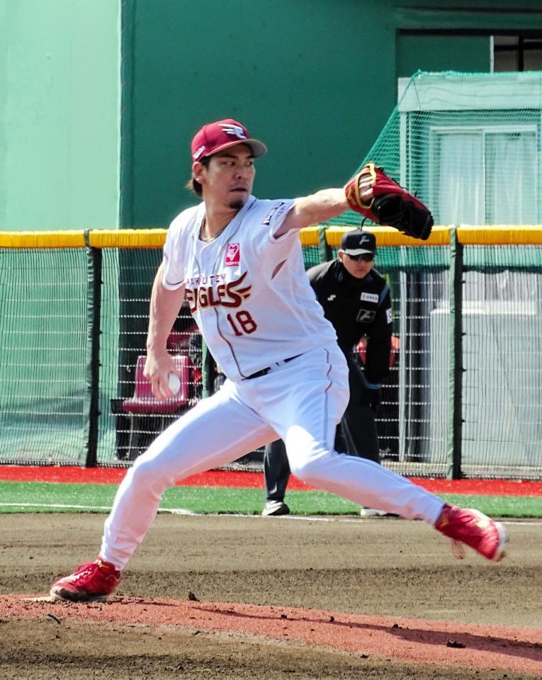 ファーム・リーグ日本ハム戦に登板し三回途中６失点だった前田健