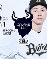 　１位に選ばれた広岡（球団提供）