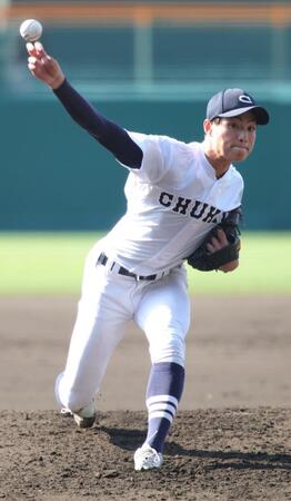 中京大中京・安藤歩叶（撮影・坂部計介）