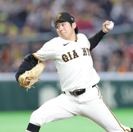 巨人が快勝　ドラ１・竹丸が６回１失点で開幕戦勝ち星の快挙