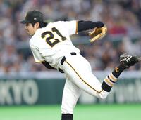 開幕戦に先発する竹丸（撮影・西岡正）