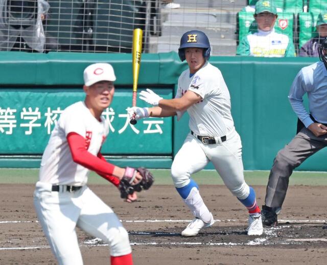 花咲徳栄が初回に一挙6点のビッグイニング！智弁学園の奇襲に落ち着い