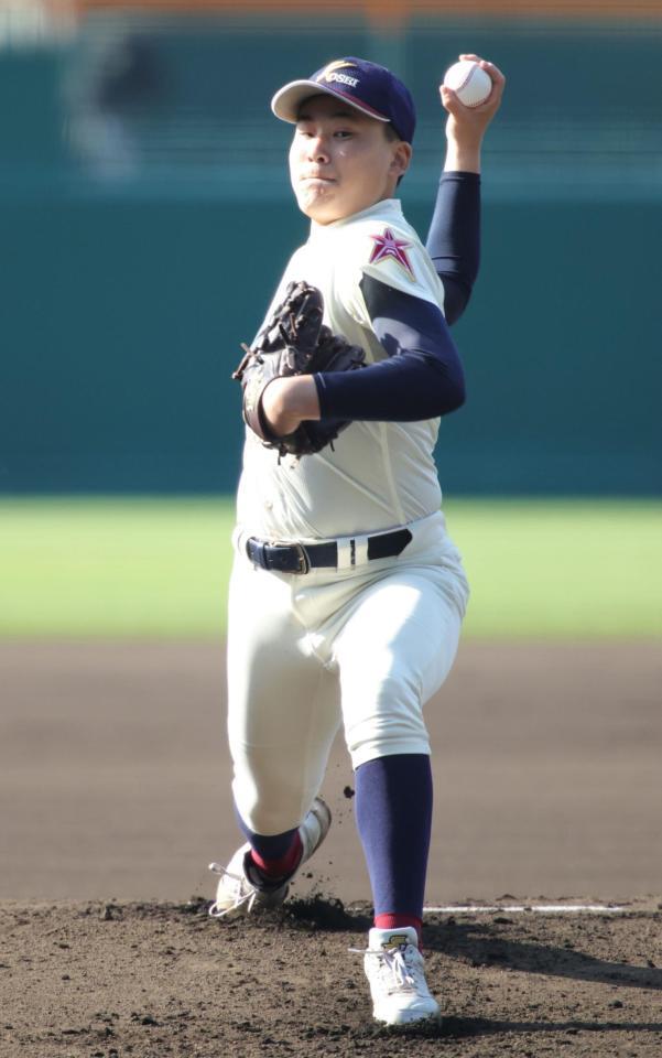 八戸学院光星・岩崎賢成（撮影・坂部計介）