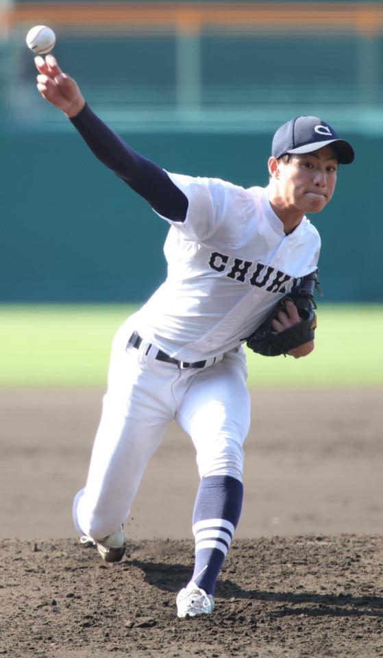 中京大中京・安藤歩叶（撮影・坂部計介）