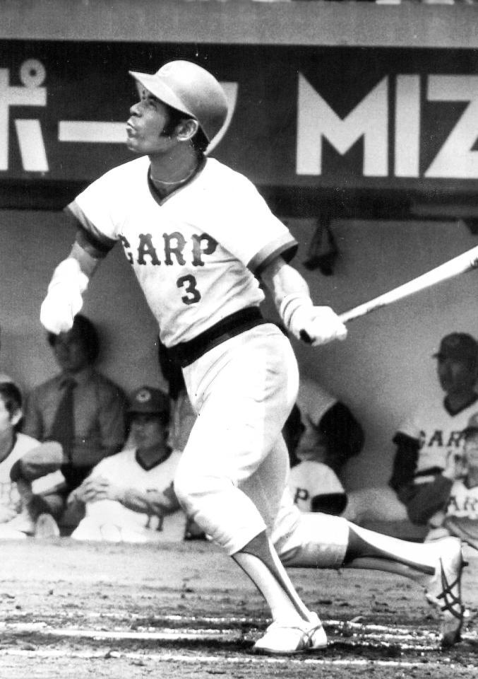 　現役時代の衣笠祥雄氏