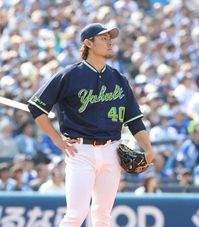 １回、度会に先制本塁打を許した高梨（撮影・石井剣太郎）