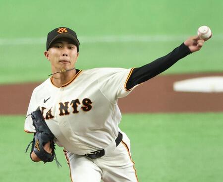 先発した山城（撮影・佐々木彰尚）