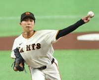 先発した山城（撮影・佐々木彰尚）