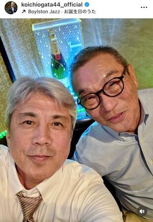 緒方耕一氏インスタグラム（ｋｏｉｃｈｉｏｇａｔａ４４＿ｏｆｆｉｃｉａｌ）より