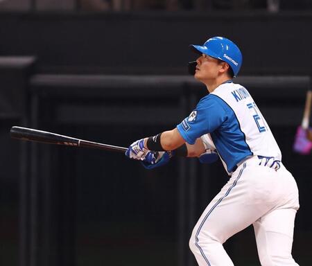 ２回、３ランを放つ清宮幸（撮影・中島達哉）